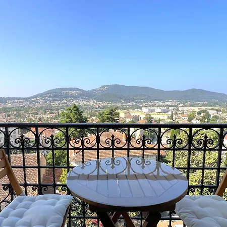 アパート Le Castel Superbe Climatise Pour 4 Personnes Au Centre De イエール